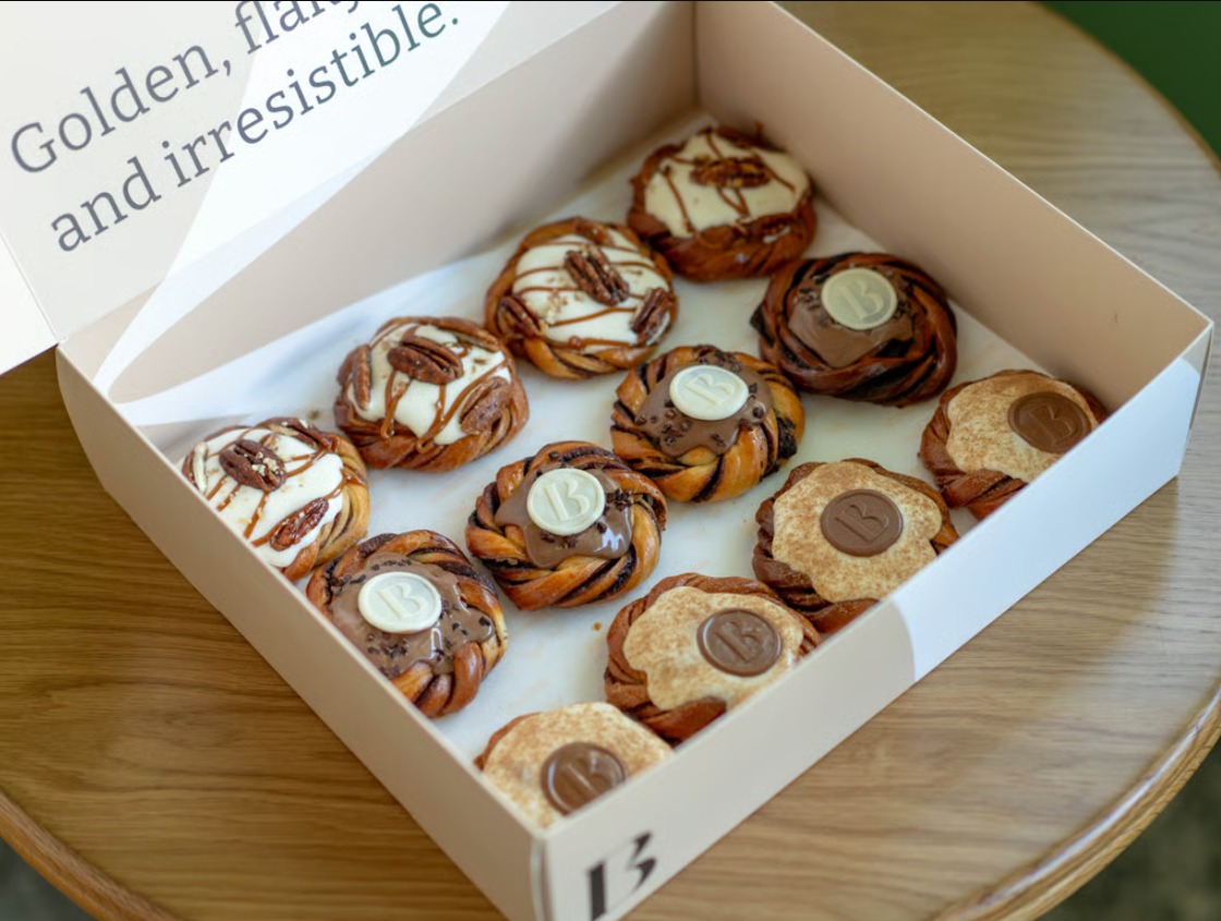 Artisan pastries and sweet trays